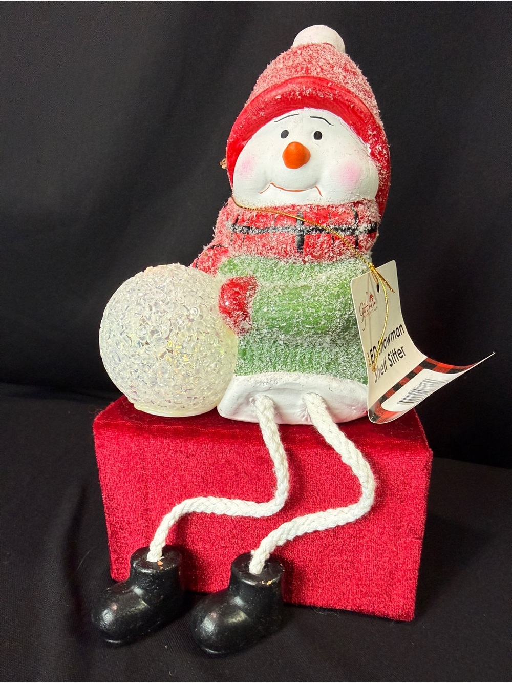 NWT Snowman LED Holiday snowman Figurine for Christmas